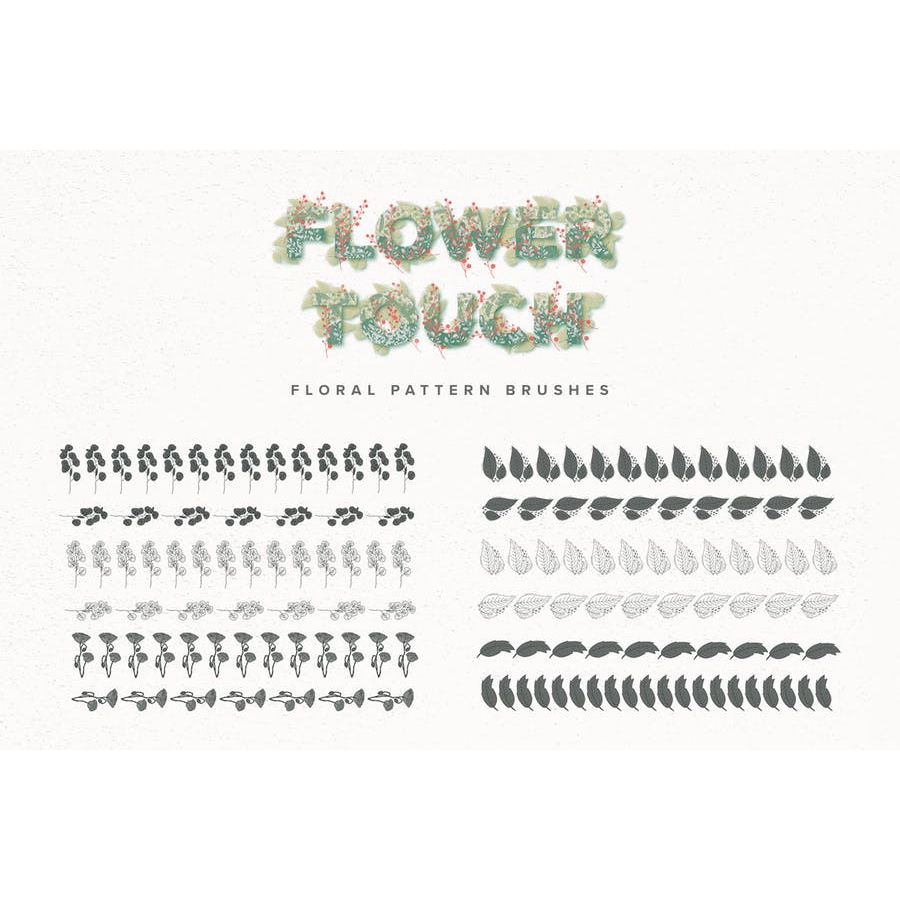 Flower Touch - Procreate Brushes