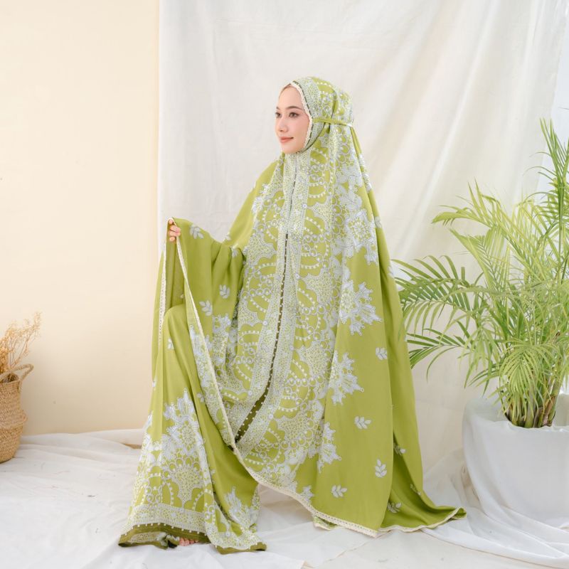 MUKENA ZIANISA BORDER 2IN1 ALEEZA SERIES ALLSIZE