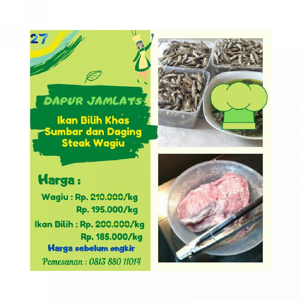 

ikan bilih khas Sumatera Barat
