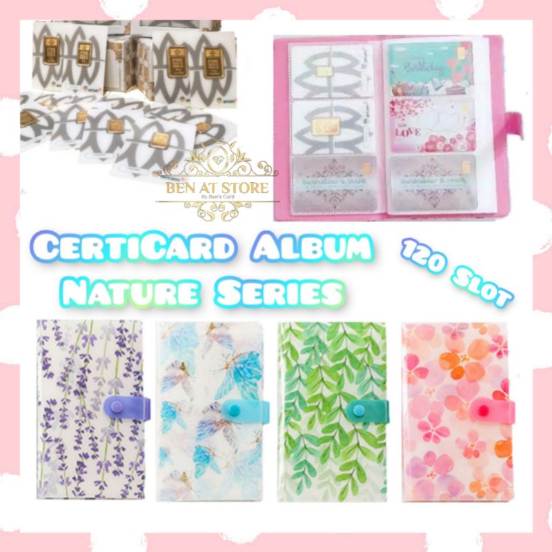 ALBUM LM ALBUM CERTICARD LOGAM MULIA NATURE SERIES