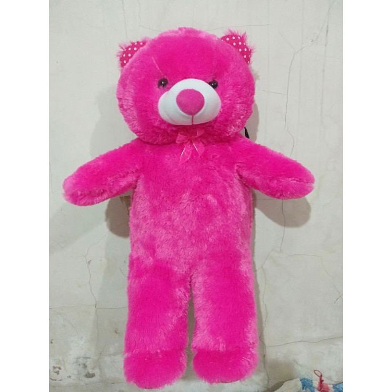 boneka beruang polos size XL 65cm