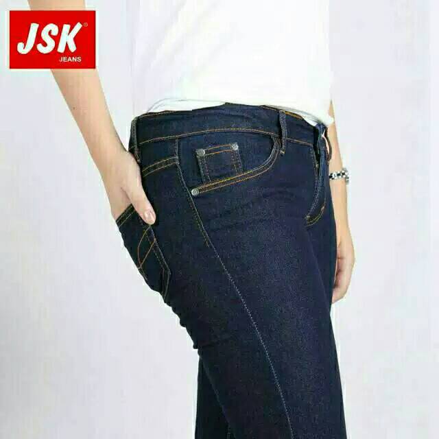 (SIZE 27~42) Celana Panjang Skinny Jeans Wanita / Celana DongkerJeans Cewek /Gaul/Modis/Celanabiru