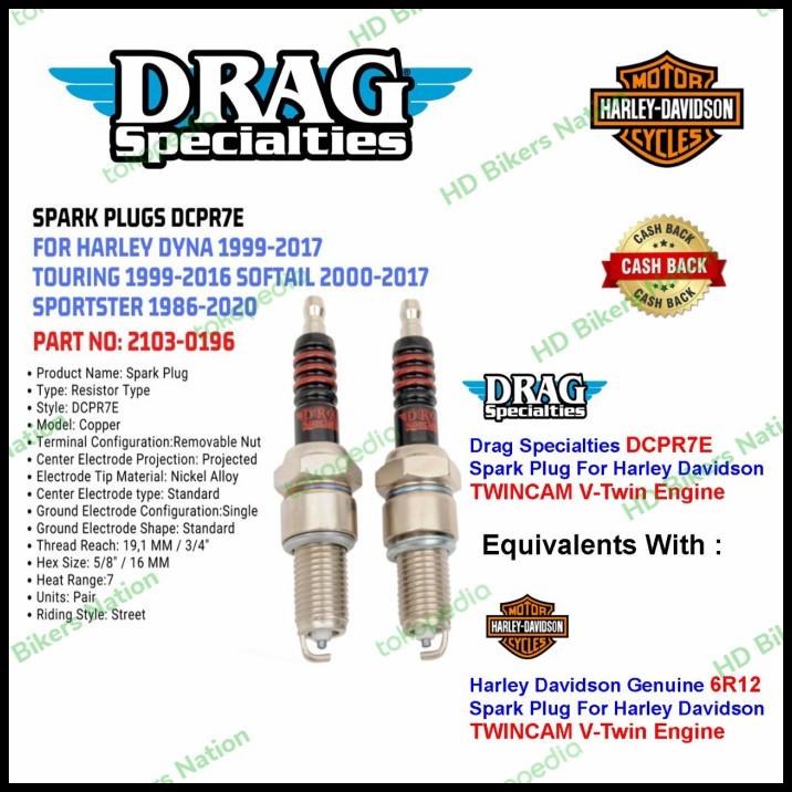 Busi Harley - Drag Dcpr7E Twincam For Dyna, Touring, Softail, Sporster