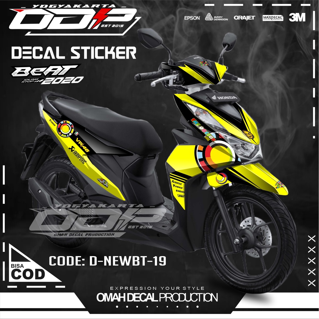 DECAL BEAT FULL BODY DEKAL HONDA BEAT STREET FULLBODY MOTIF SIMPEL ELEGAN STICKER KEKINIAN KEREN KUA