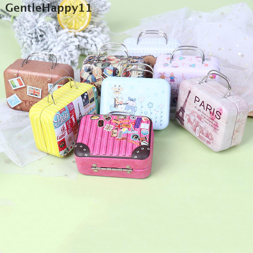 Gentlehappy Miniatur Koper Bahan Metal Untuk Dekorasi Rumah Boneka