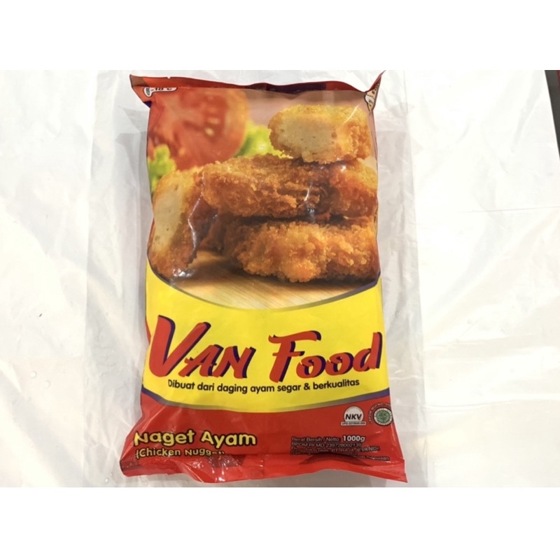 Van Food Nugget Ayam 1kg STS Frozen