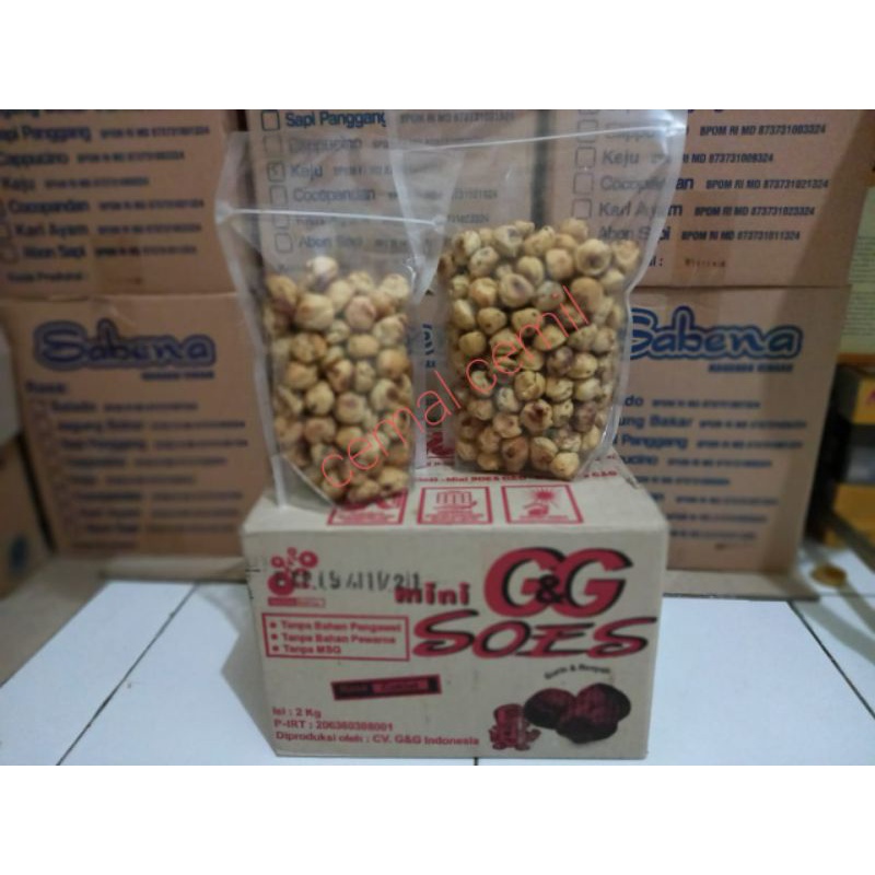 

soes coklat kering
