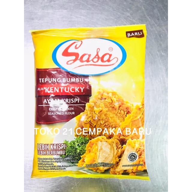 

Sasa Tepung Bumbu ALA KENTUCKY 225 gram | Sasa Tepung Ayam Kentucky 225g