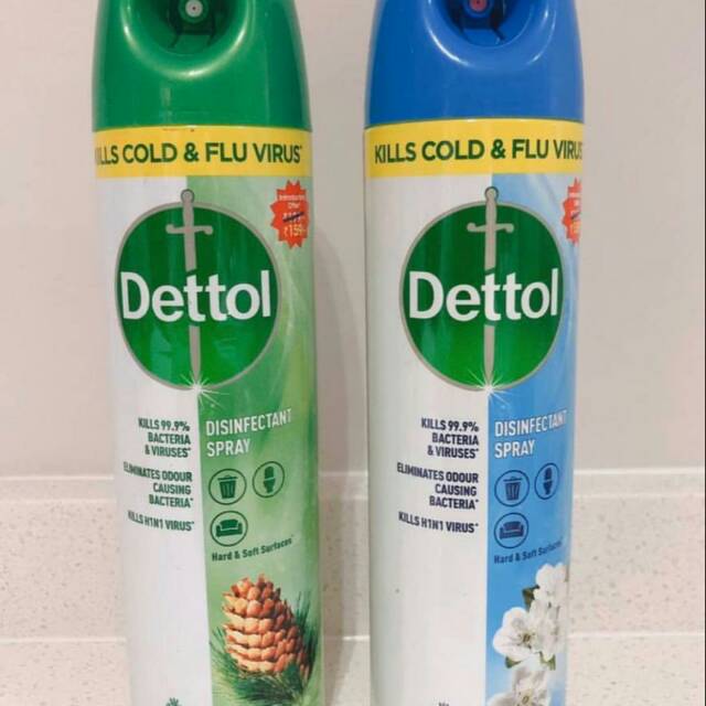 Disinfectan Dettol spray