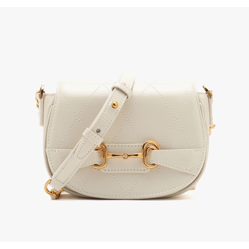 SALE STACCATO BRANDED TAS CLUTCH BAG BEIGE / BLACK NEW ORIGINAL