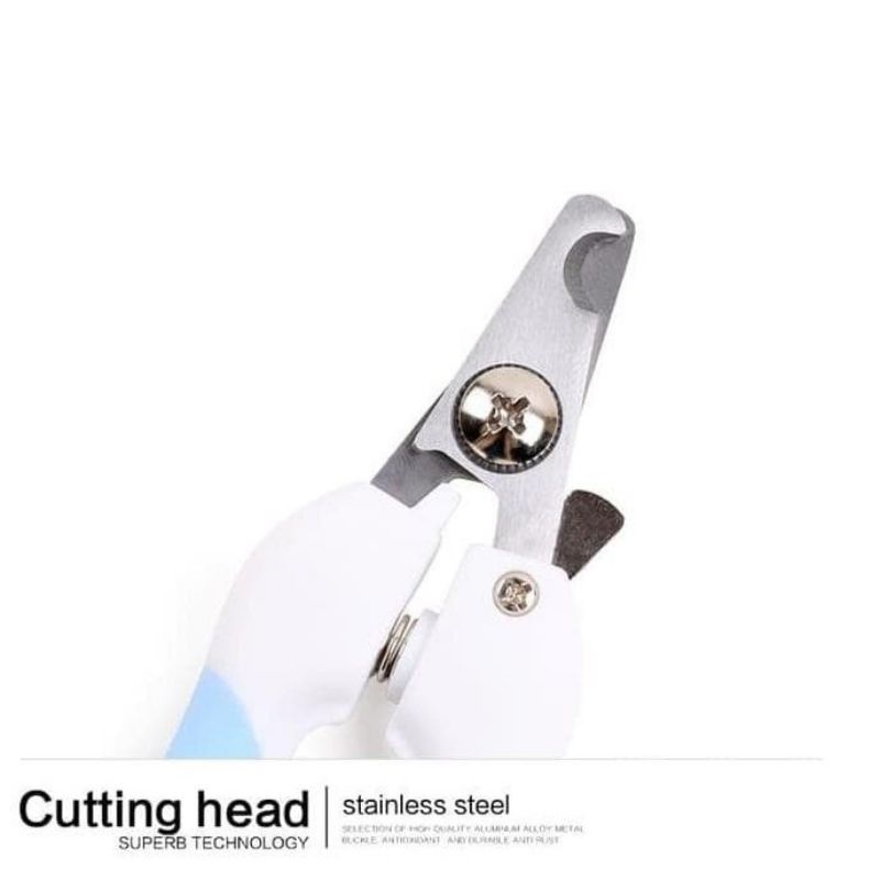 Gunting Kuku+kikir Anjing Kucing Kelinci Stainless Steel