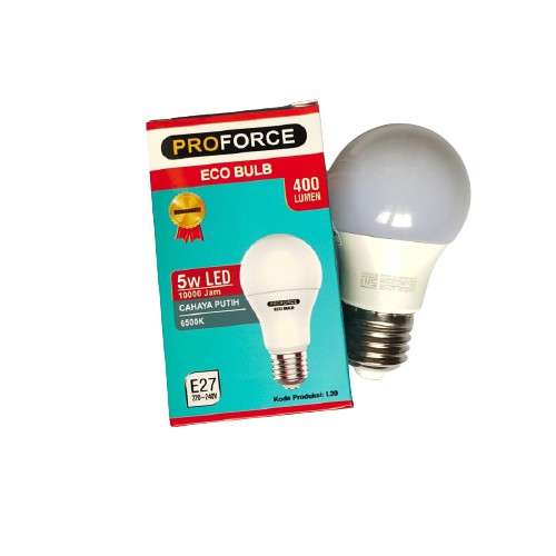 Lampu LED PROFORCE ECO BULD Bohlam 5 Watt