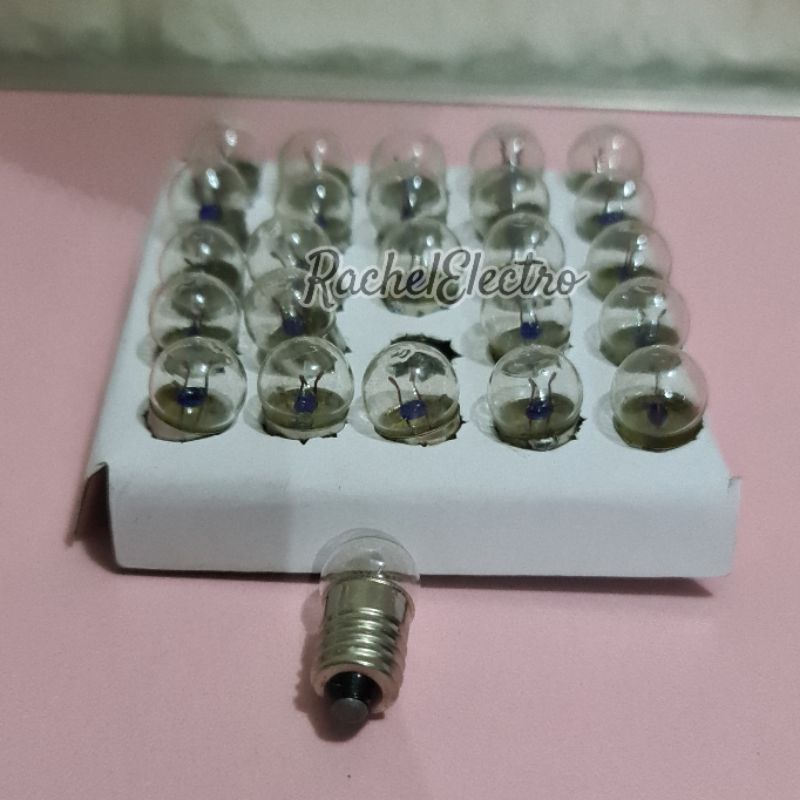 (Harga 5pcs) Bohlam Kecil Bolam Kecil Lampu Kecil Senter Mini Bohlam Senter Bolam Senter
