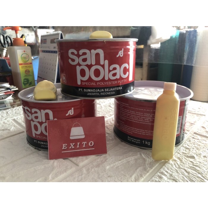 San Polac Dempul Plastik 1 Kg Sanpolac
