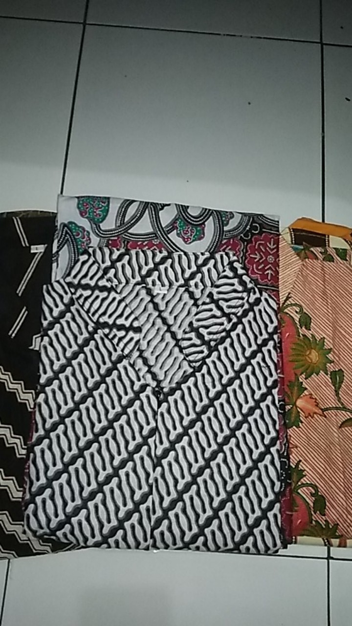 Atasan Batik Dolby Dolbi Dobby Doby Tenun Sutra Tulis Halus Katun Atbm Baron ,sarombit Atasan