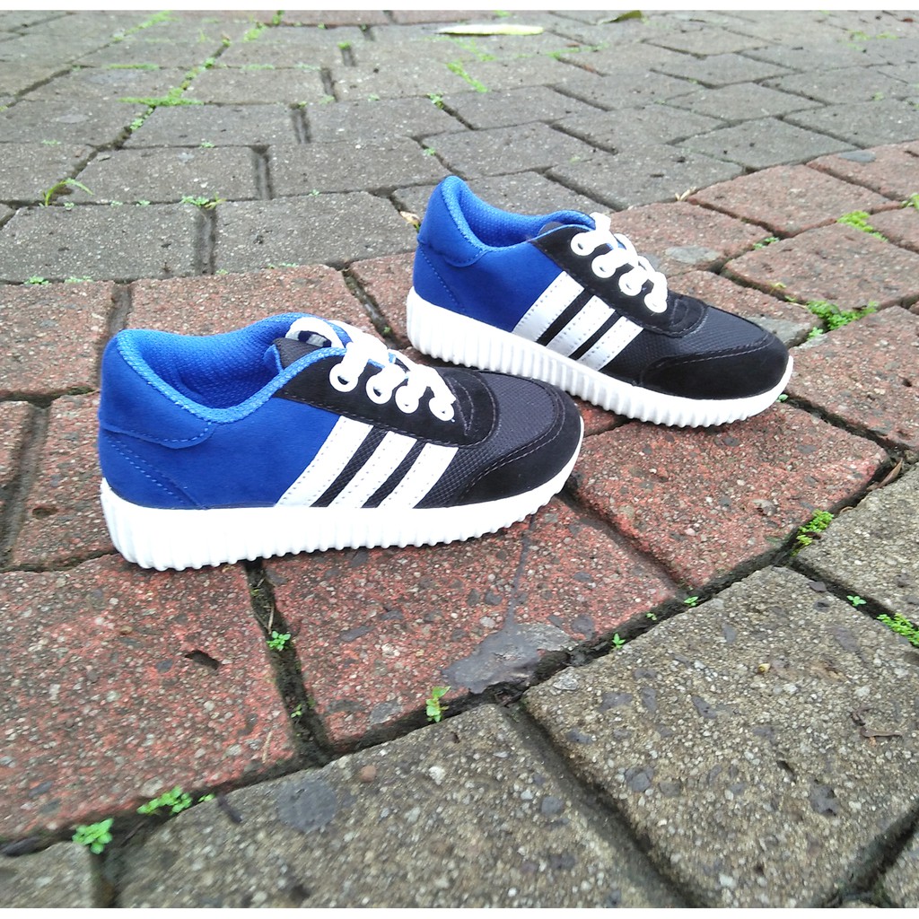 Sepatu Sport Anak Sepatu Kets Anak Neo - Biru