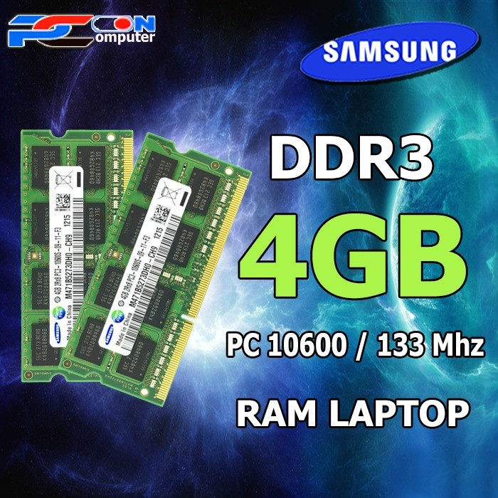 RAM PC SODIMM DDR3 4GB PC3-10600