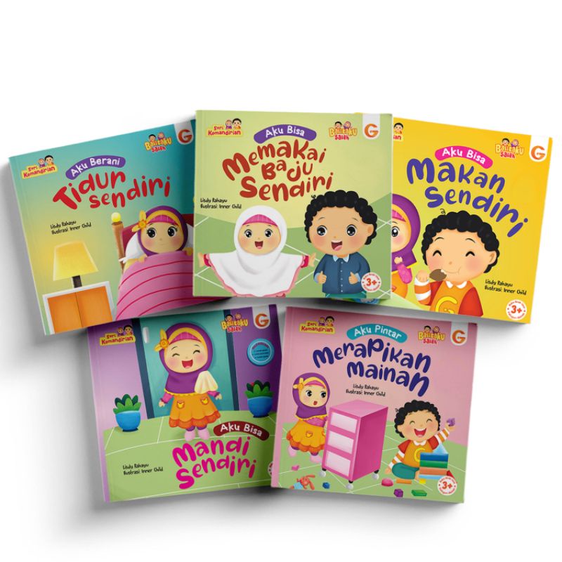 SERI KEMANDIRIAN Insani Kids Gema Insani (Isi 5 BUKU)