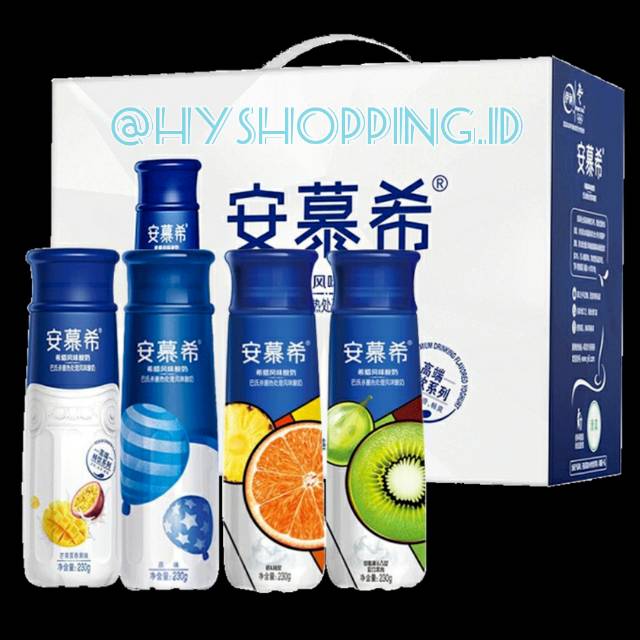 Yoghurt Anmuxi 230gram (1kg muat 4botol) #yoghurt #yogurt #anmuxi #suannai #china #import