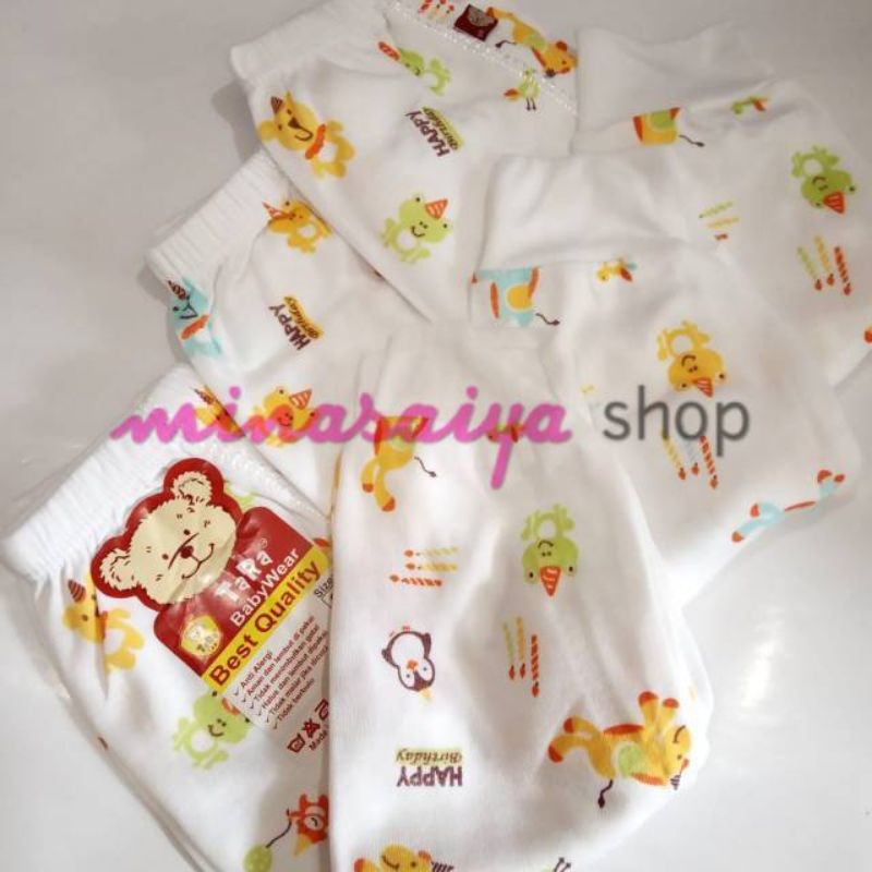 ECER! Celana Panjang Bayi Warna dan Putih Motif