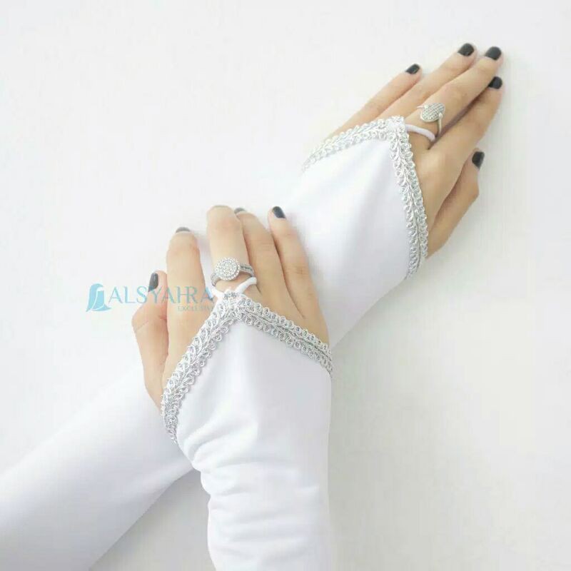 Manset Handsock Cincin Motif Zahrah  Alsyahra Exclusive