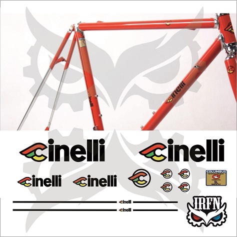 Stiker Decal Frame Cinelli Supercorsa