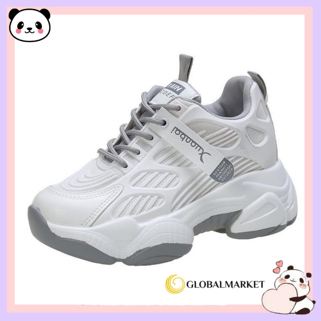 Globalmarket.id Sepatu Sneakers Fashion Wanita Korea Import [TANPA DUS] - SHG055-7