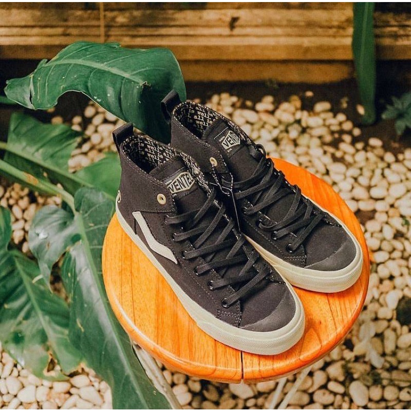 Ventela - EVIL x Papa Gading High Cut Black White Original 37-43