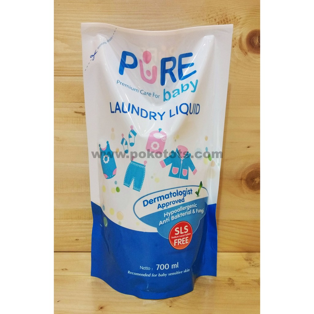 Pure Baby Laundry Liquid 700ml Deterjen Cair SLS Free