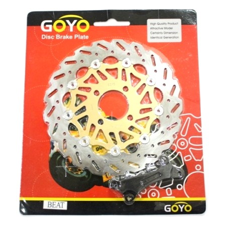 DISC ROTOR / PIRINGAN CAKRAM DEPAN 260MM BEAT / SCOOPY / SPACY / VARIO 110 GOYO
