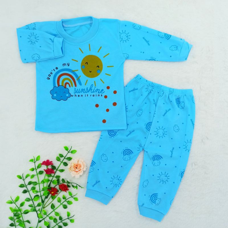 [Ss-8051] Pakaian Anak Perempuan size 0-12bulan, Piyama Bayi, Baju Tidur Anak Murah Berkualitas