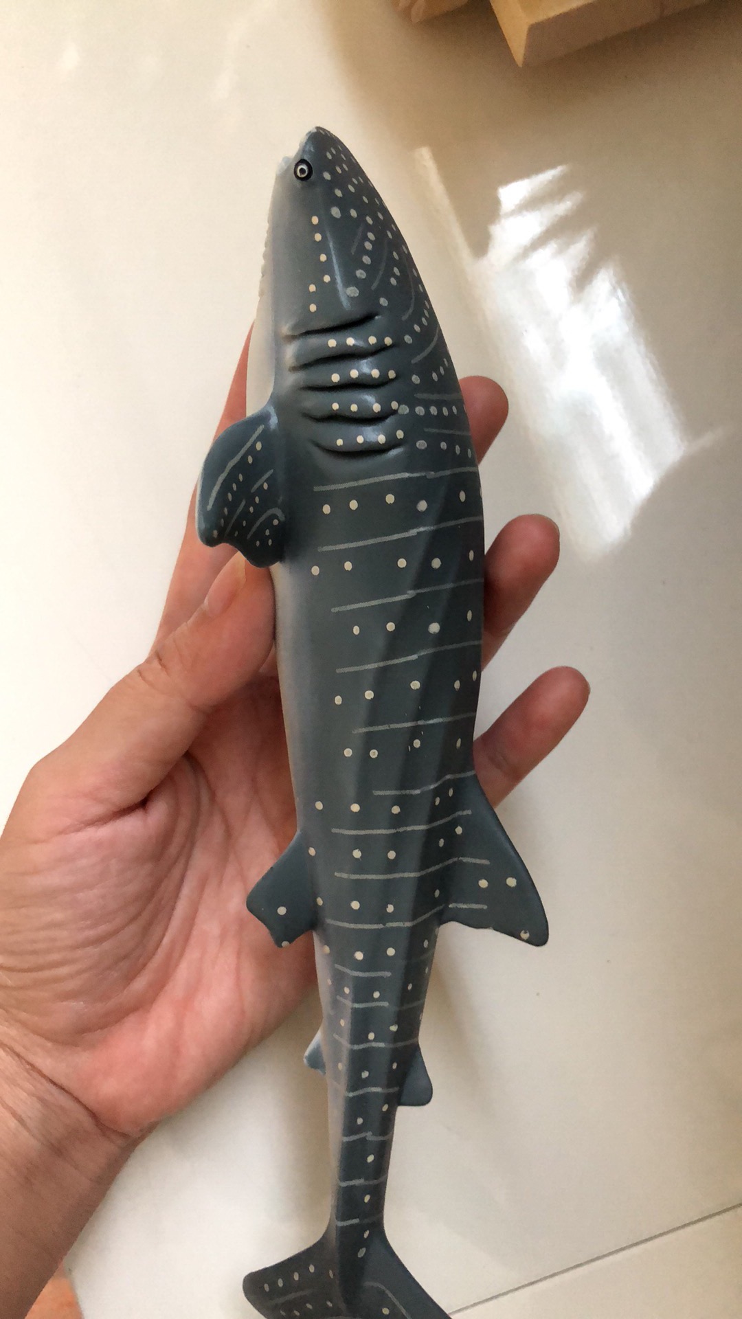  Mainan  miniatur ikan Hiu  Paus  Whale Shark Safari 23 cm 