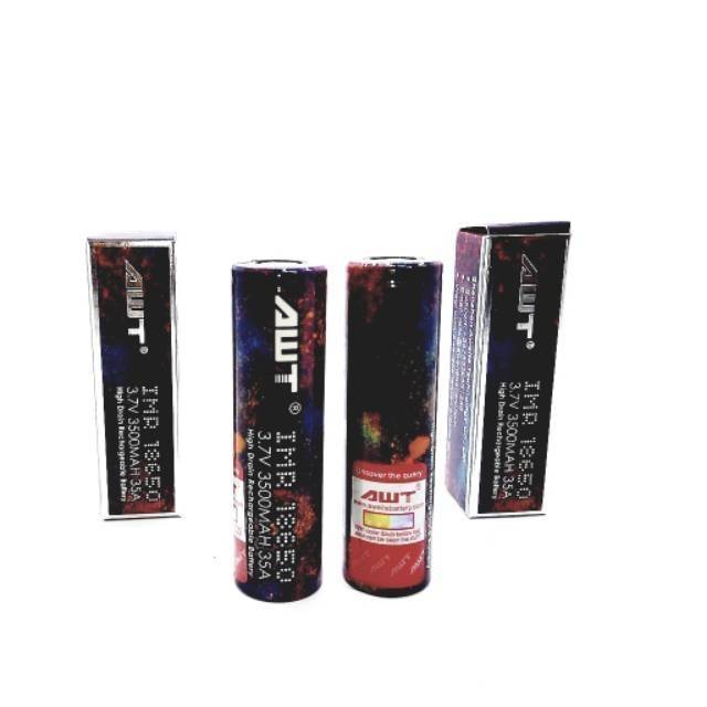 battery / baterai AWT 18650 3500mAh 35a authentic Warranty