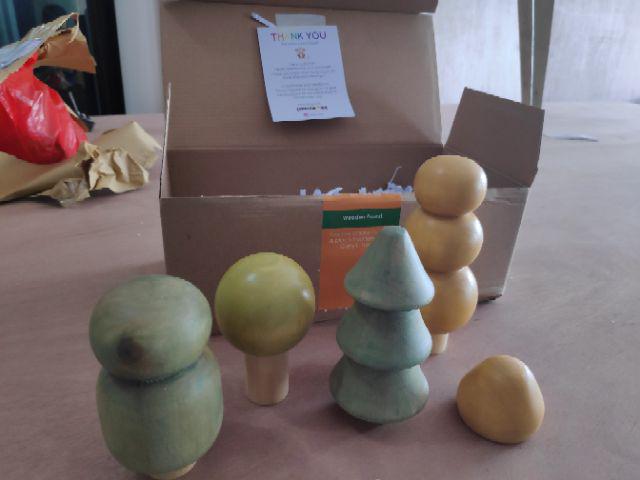 Littlemonq Spring Forest Set / Pohon Kayu Spring