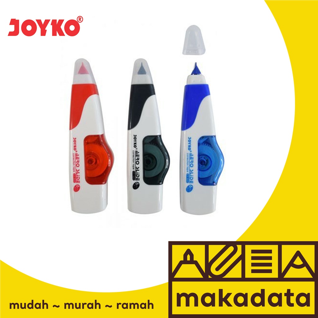 

CORRECTION TAPE / STIPO KERTAS JOYKO CT-523 (1 PCS) MURAH