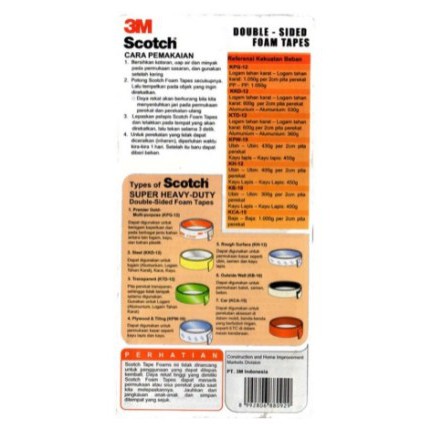3M Scotch Double Tape Super Strong Plywood KPW-19