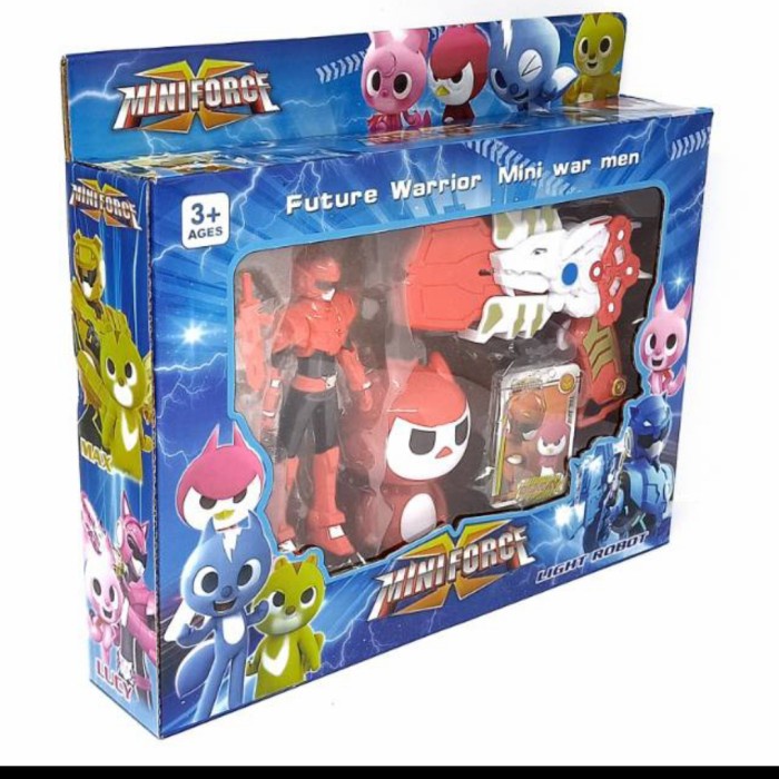 Mainan Anak Laki Laki Robot Mini Force x