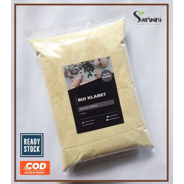 Biji Klabet bubuk 500 gram / Serbuk Klabet Fenugreek