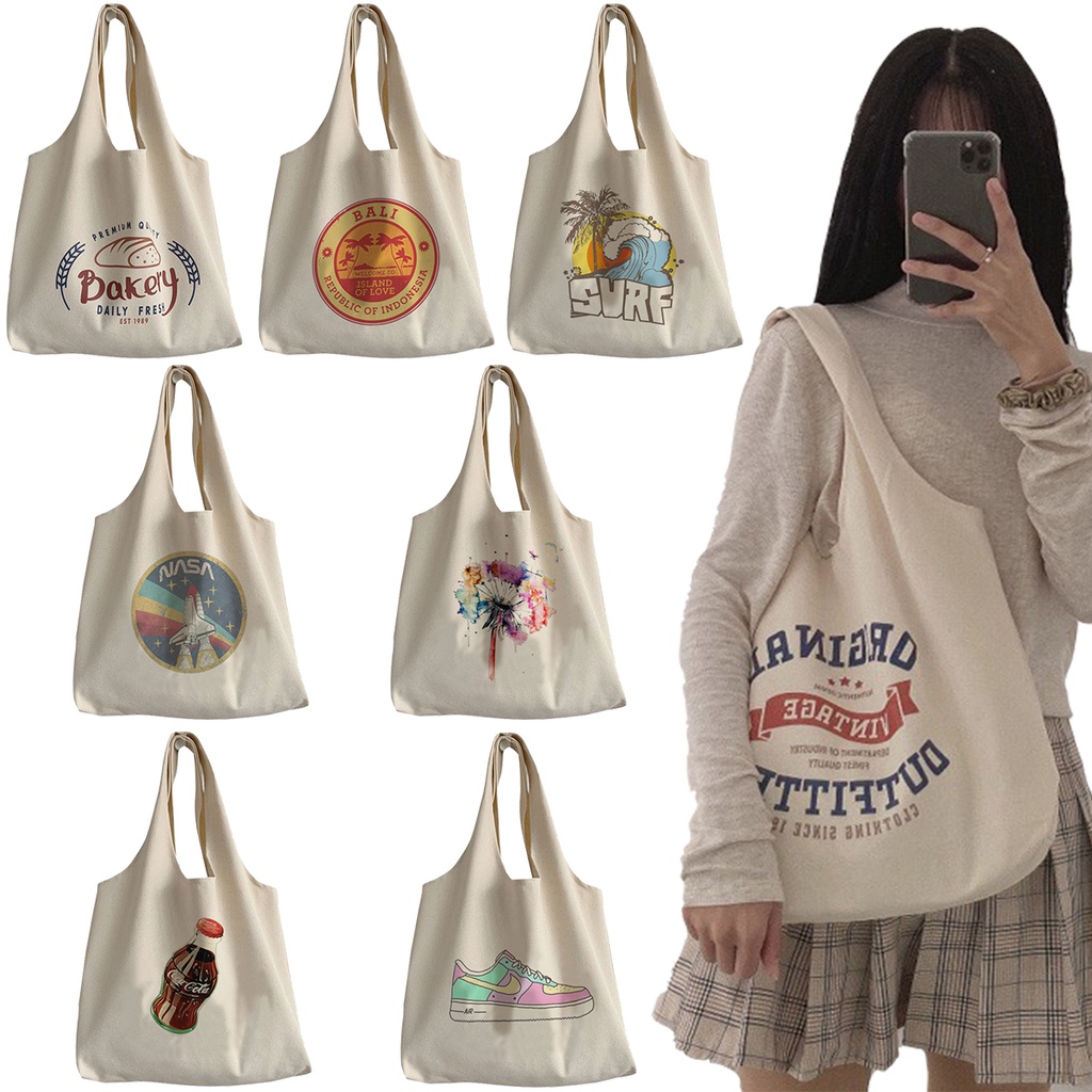 TOTEBAG 3.0 BESAR CANVAS ORIGINAL VINTAGE 8858 BIG CANVAS BAG TAS KANVAS