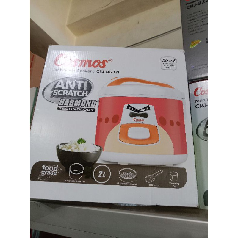 Rice CookerCosmos Harmond – Rice Cooker 2 L
CRJ-6023