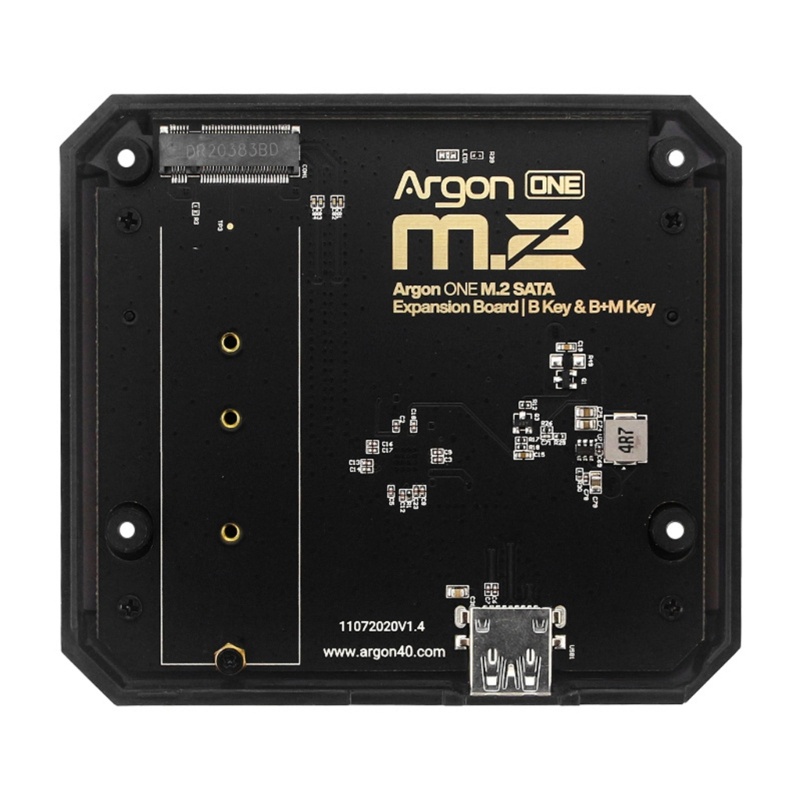 Papan Ekspansi Adapter Usb 3.0 Ke M.2 M.2 SSD Argon ONE V2 M.2 NanosoundONE