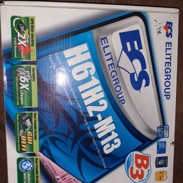 Mainboard ECS H61H2-M13 ( Socket 1155 )