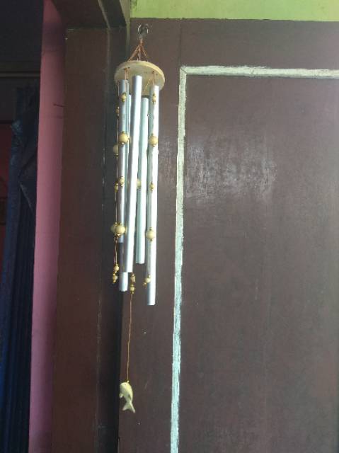 TERMURAH! LONCENG ANGIN LINGKARAN BESAR 55x10 cm BUNYI NYARING GENTA ANGIN WIND CHIME BEL PINTU