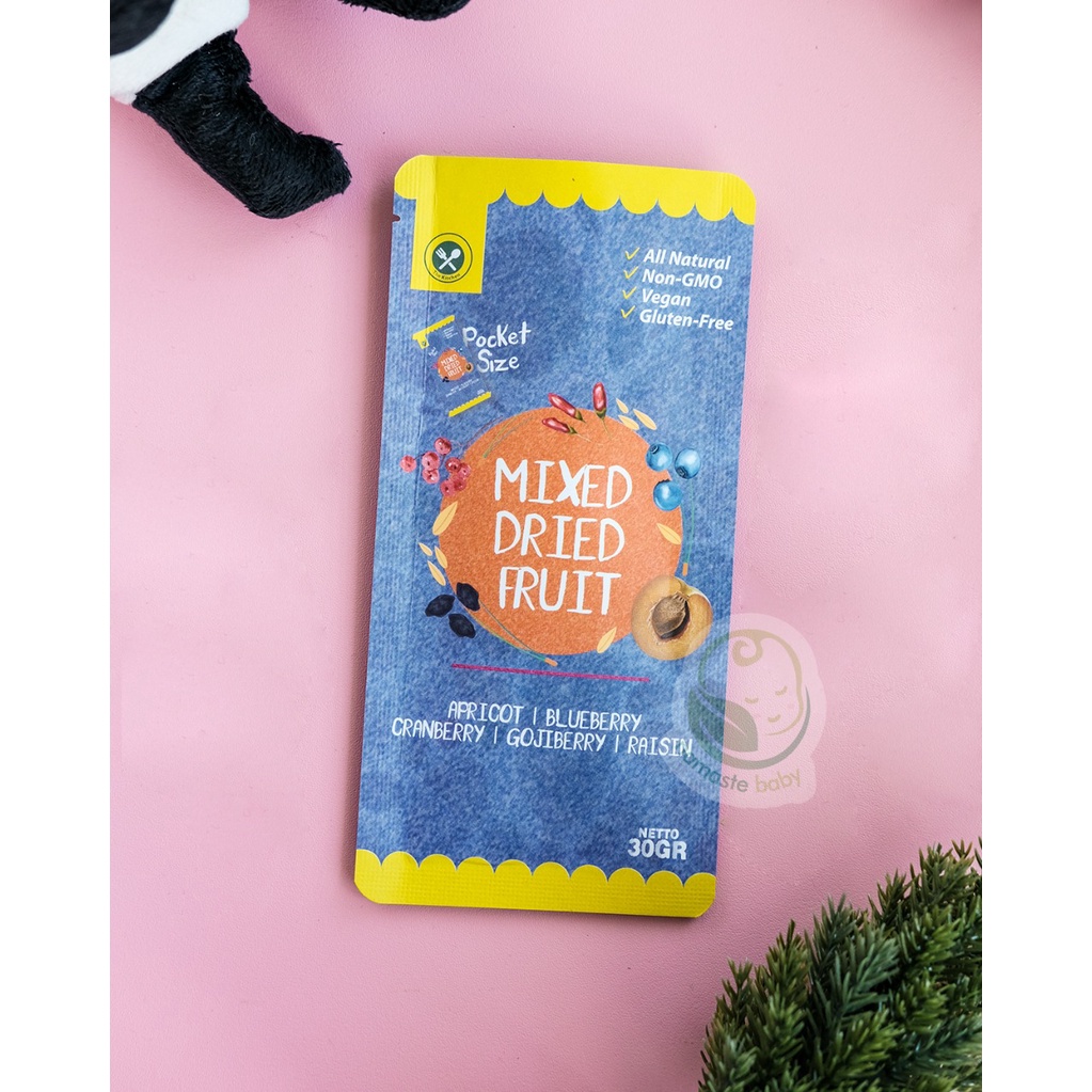 

POCKET SIZE MIXED DRIED FRUIT 30GR