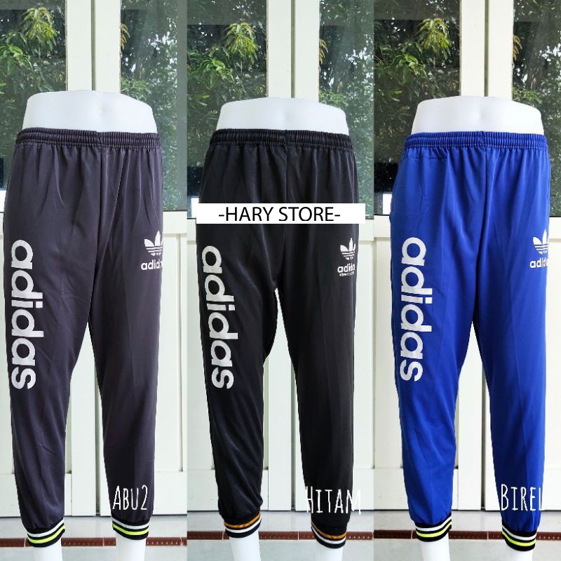 Celana panjang training treneng olahraga dewasa Allsize fit L XL joger murah pria wanita