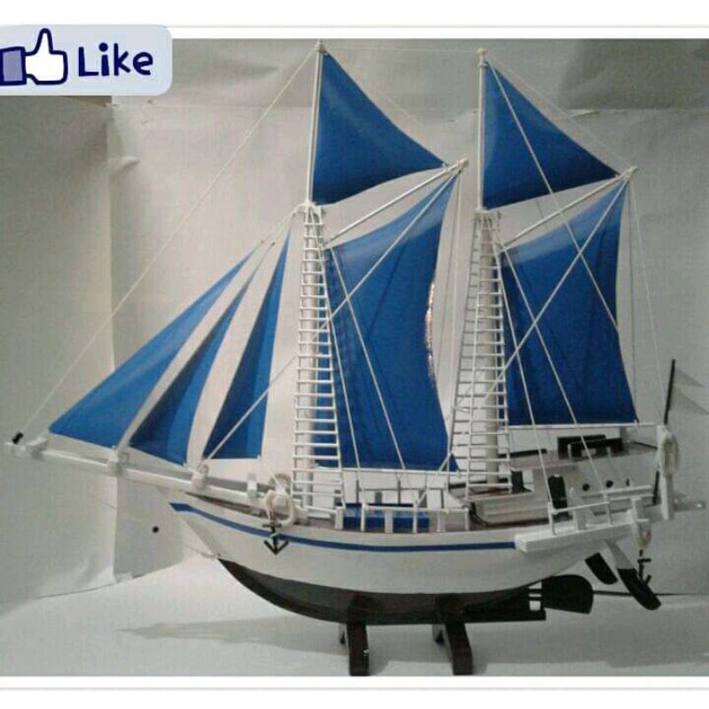 Jual Miniatur Kapal Pinisi 70cm | Shopee Indonesia