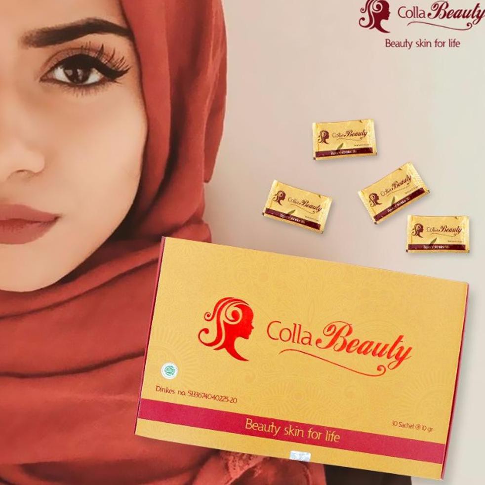 Colla Beauty Suplemen Pemutih Badan Tanpa Suntik Vitamin dan Botox