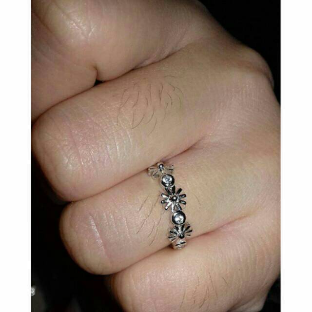 Cincin Perak Asli 925 lapis mas