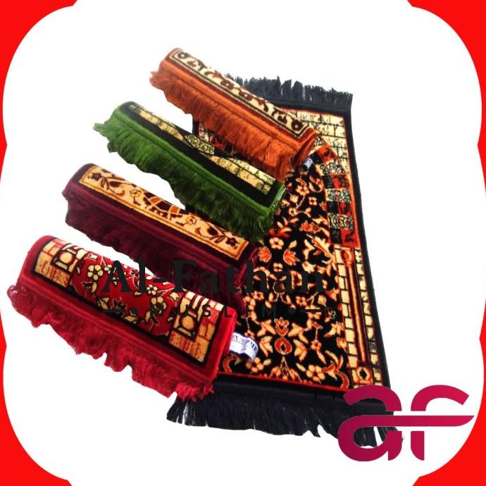 Sajadah Arbain RAWDAH Mini Kecil KEPALA 3560 Anak Tebal Muka Turki/pcs