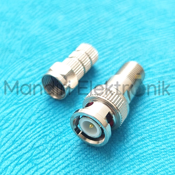 Jack Connector BNC untuk CCTV - Konektor BNC Jack Kamera CCTV adapter Jack Kabel RG59 RG6 CAT5E CAT6